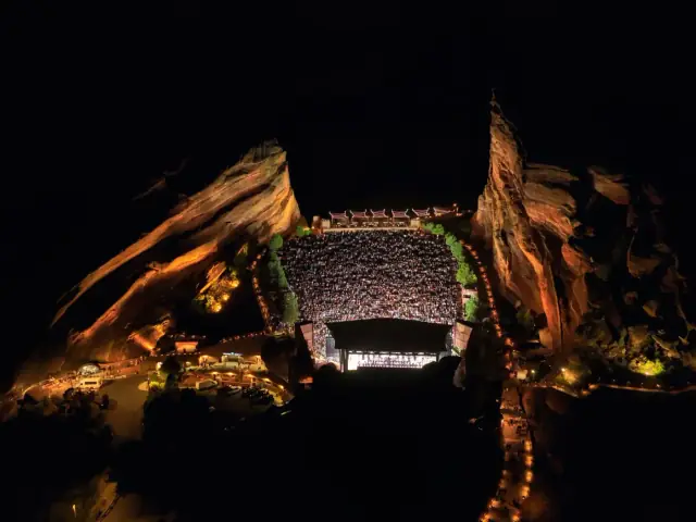 Red Rocks event production support image for Colorado video and media planning