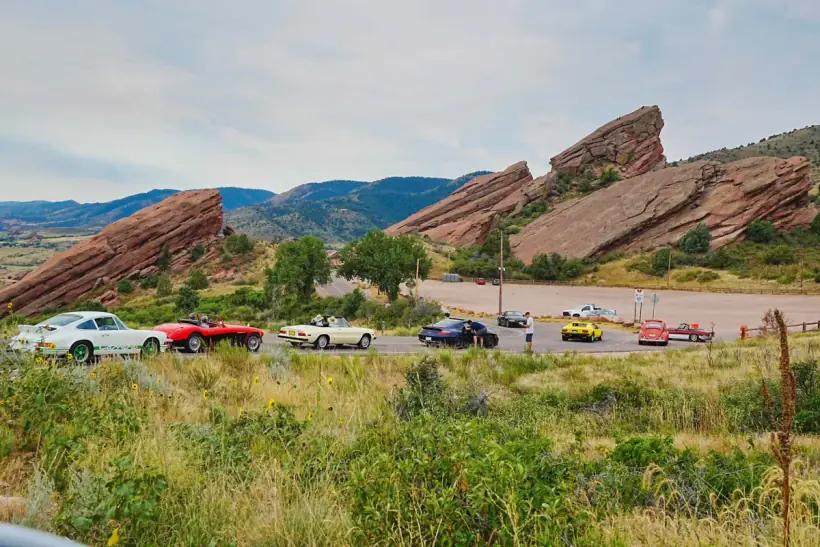 Automotive rally event photography and video production in Colorado