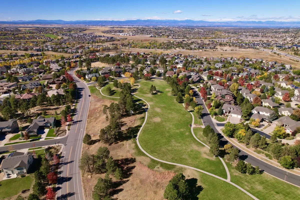 Aurora aerial photography for local real estate and commercial media