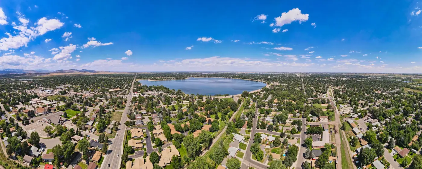 Longmont drone photography and aerial media in Colorado
