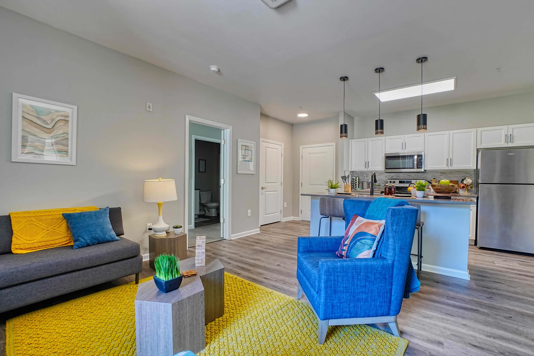 Interior condo listing photography for Colorado real estate marketing