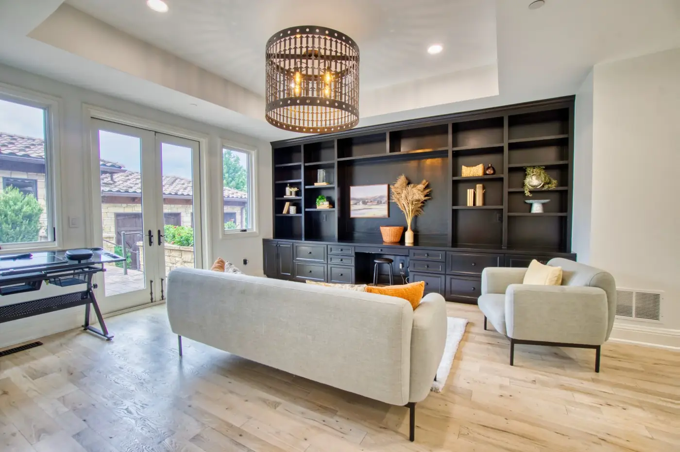 Interior real estate photo of a Castle Rock home prepared for listing marketing