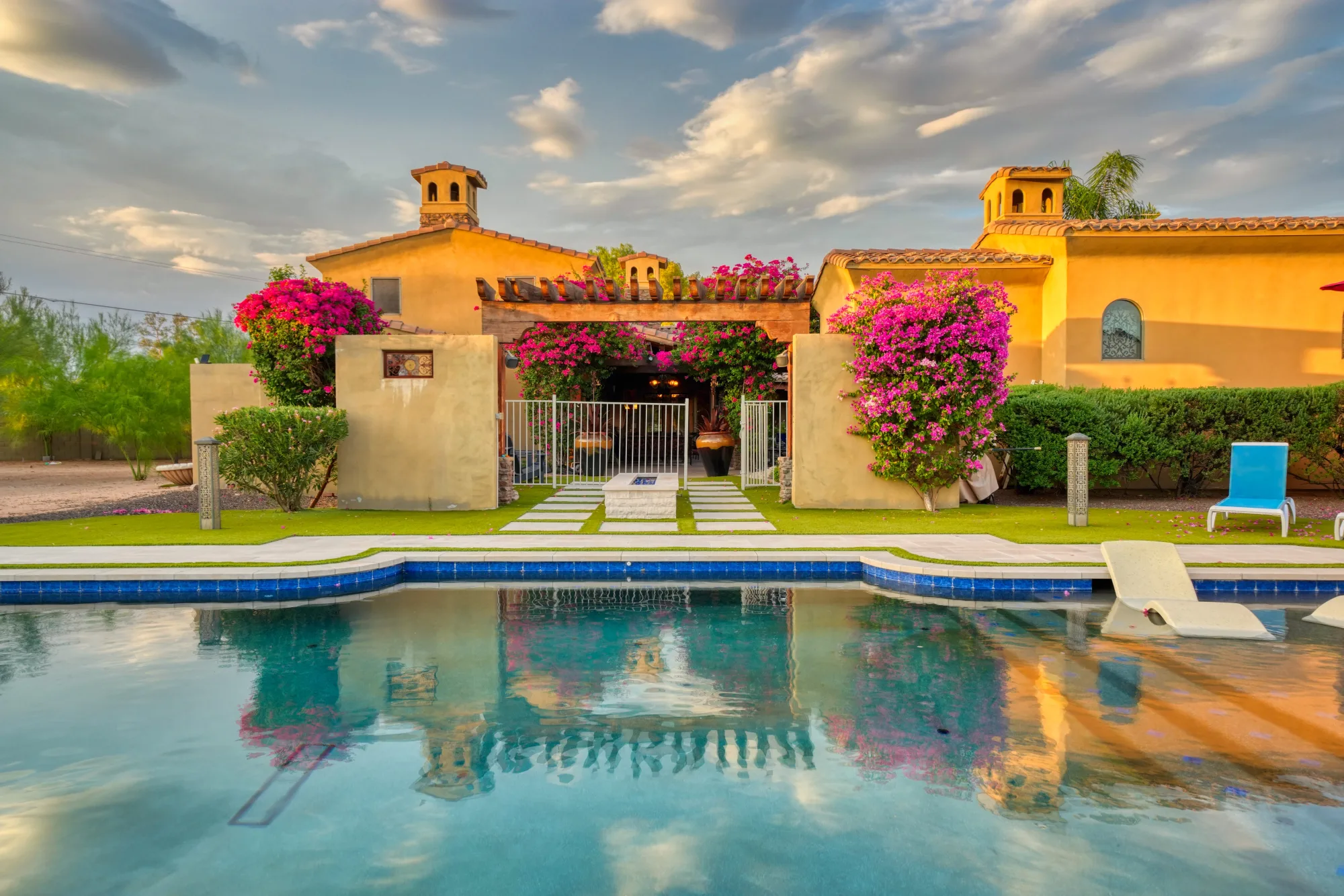 Bright residential real estate and short-term rental interior photography